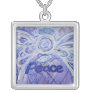 Peace Angel Silver Necklace