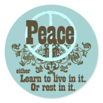 Peace Anti-war Stickers