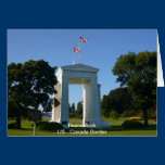 Peace Arch - Washington-BC Border cards