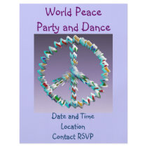Peace Art Symbol flyers by orsobear Peace Art Symbol flyers