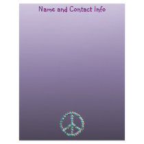 Peace Art Symbol letterhead by orsobear Peace Art Symbol letterhead