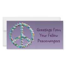 Peace Art Symbol Picture Card
