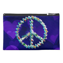 Peace Art Symbol Travel Accessories Bag