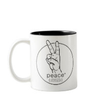 Peace Asterisk Mug