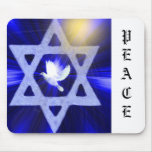 Peace at Chanukah mousepads