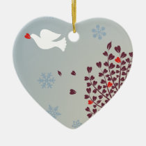 Peace at Christmas ornaments
