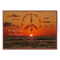 peace at sunrise cards