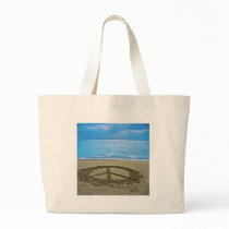 peace at the ocean bags