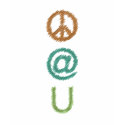 Peace at You T-shirt by dropsoul Peace at You T-shirt