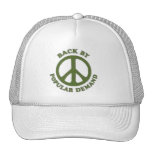 Peace Back By Popular Demand~Forest Green Trucker Hat