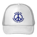 Peace Back By Popular Demand~Navy Blue Mesh Hat