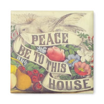 Peace Be To This House - Magnet by dchaddad Peace Be To This House - Magnet