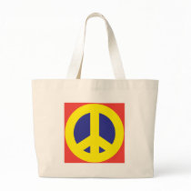 Peace Beach Bag by threesalamanders Peace Beach Bag