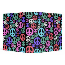 peace vinyl binders