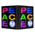 Peace 3 Ring Binders