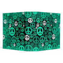peace 3 ring binder