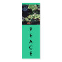PEACE Bookmark business cards by SeaAngel PEACE Bookmark business cards