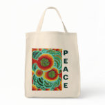 Peace Bubbles Canvas Bags