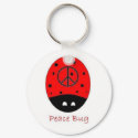 peace bug keychain by peace_patch peace bug keychain