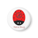 peace bug magnet by peace_patch peace bug magnet