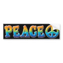 Peace bumper stickers
