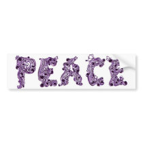 Peace bumper stickers