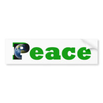 Peace bumper stickers