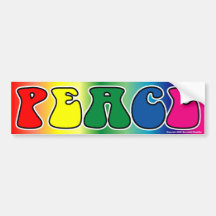 Peace Bumper Sticker