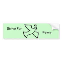 Peace Bumper Sticker - Peace Dove