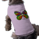 Peace Butterfly pet clothing
