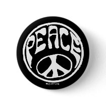 Peace Button by Method77 Peace Button