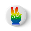 Peace button by tshirtfun Peace button