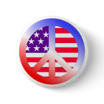 PEACE PINBACK BUTTONS