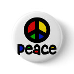Peace Pinback Button