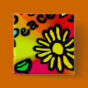 peace buttons