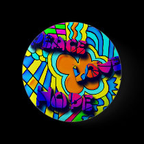peace buttons