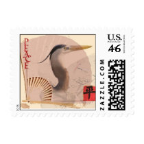 Peace Calligraphy Postage