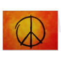 Peace card