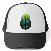 peace chameleon hats