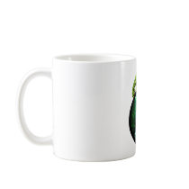 peace chameleon coffee mug