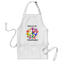Peace Cheerleader aprons by dafreejeff Peace Cheerleader aprons