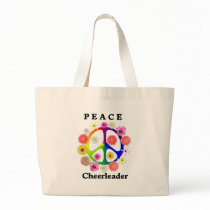 Peace Cheerleader bags by dafreejeff Peace Cheerleader bags