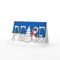Peace Christmas Card