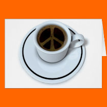Peace coffee cards