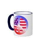 PEACE COFFEE MUG