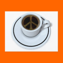 Peace coffee postcards
