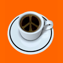 Peace coffee t-shirts