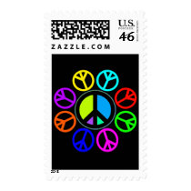 PEACE COLOR WHEEL STAMPS