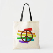 peace colour flag cloth-like bags