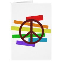 peace colour flag cloth-like cards